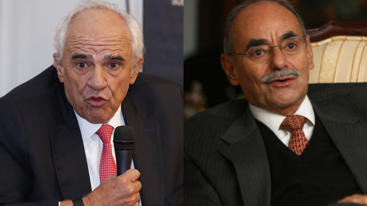 Expresidente Ernesto Samper y Horacio Serpa Uribe.