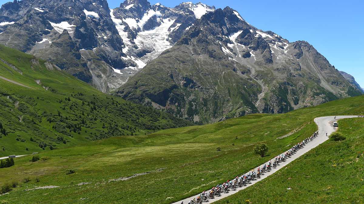 Col du Galibier, uno de los puertos más temidos en el Tour de Francia.
