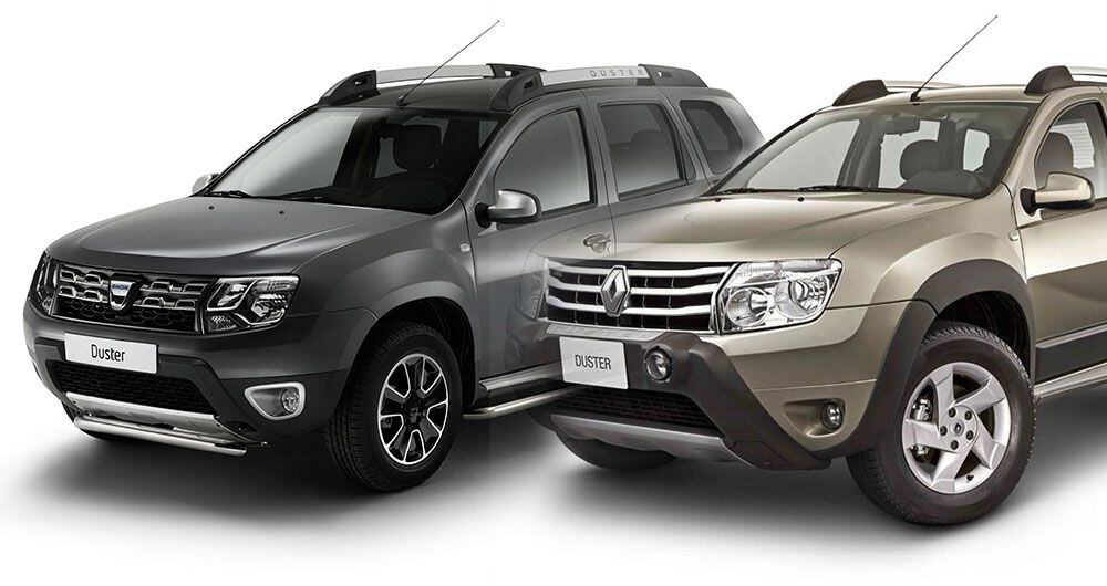 Dacia Duster y Renault Duster, el mismo automóvil.