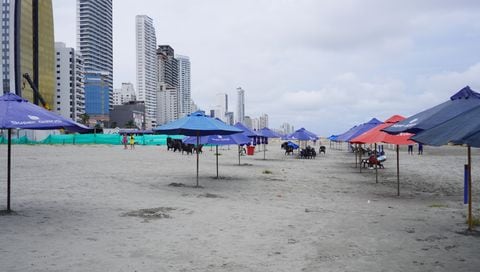 Nueva playa en Cartagena.