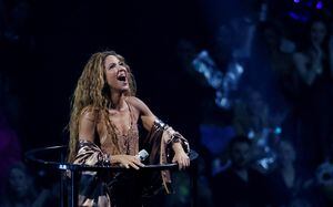 Shakira durante su show en los MTV Video Music Awards 2023 en el Prudential Center de Newark, New Jersey. REUTERS/Brendan Mcdermid