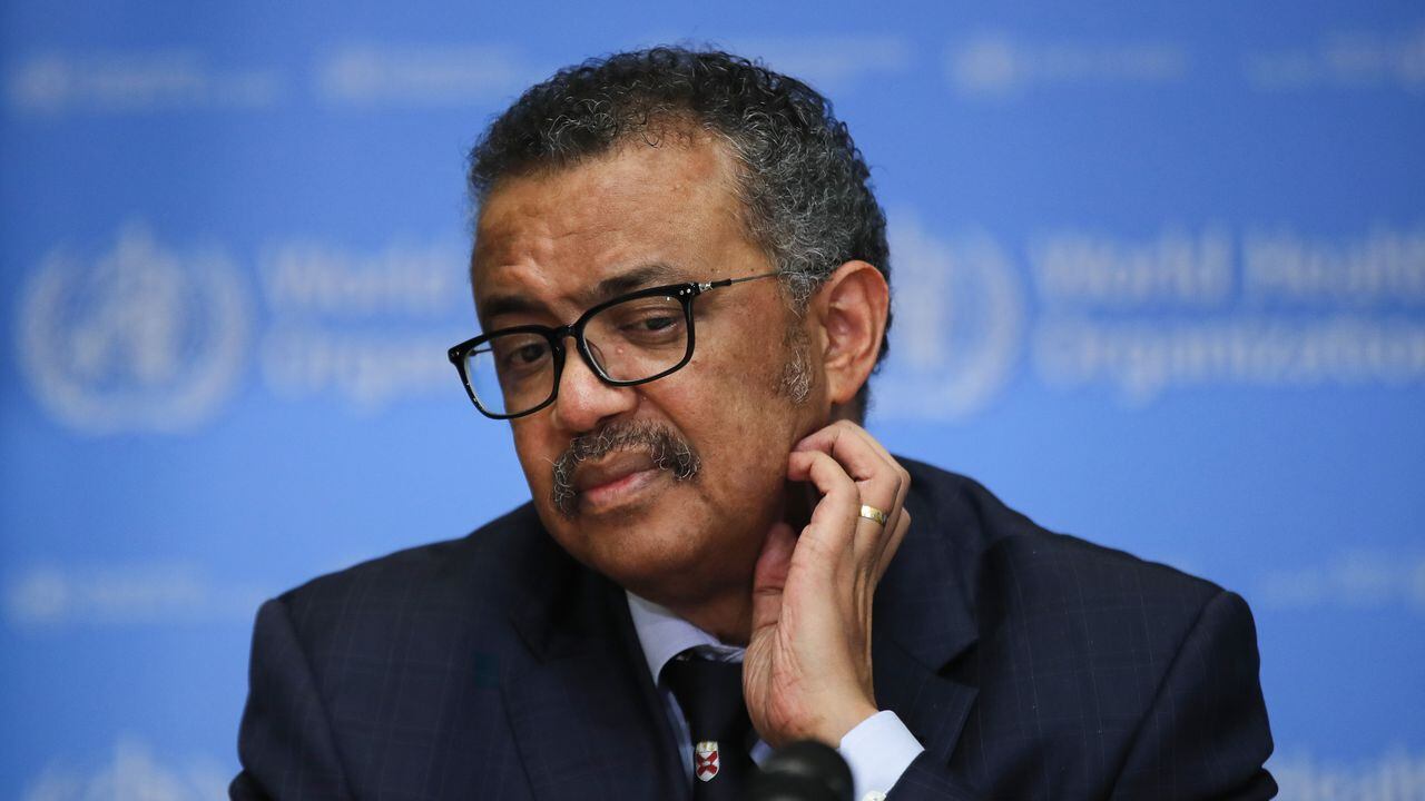 Tedros Adhanom Ghebreyesus, director general de la Organización Mundial de la Salud. Foto: Stefan Wermuth/Bloomberg via Getty Images