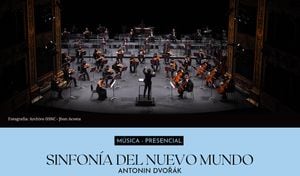 La Orquesta Sinfónica Nacional de Colombia se presenta en el Teatro Colón de Bogotá de la mano de su director titular, el maestro Olivier Grangean.