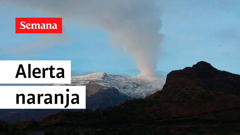 Alerta naranja en el volcán Nevado del Ruíz: esta es la situación