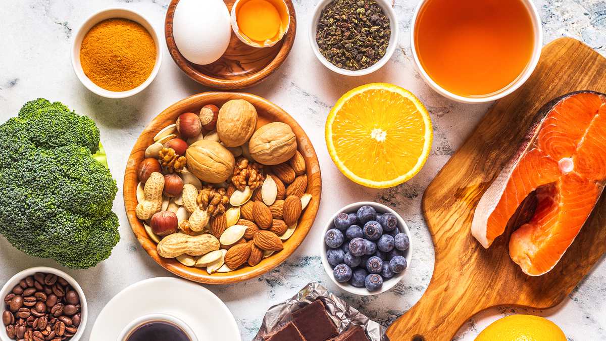 Alimentos que permiten tener una buena salud cerebral.