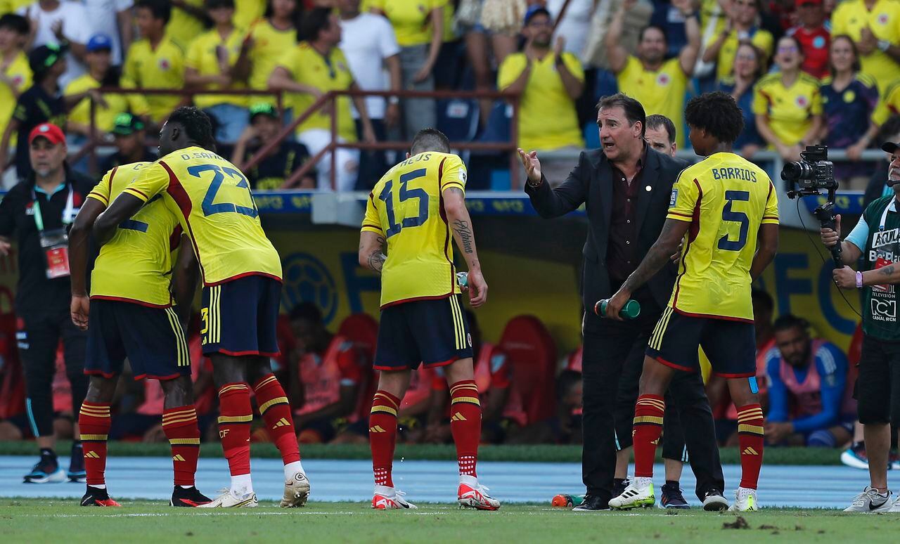 Néstor Lorenzo  Director Técnico de la Selección Colombia
Colombia vs Uruguay  empate 2-2 
Eliminatorias al Mundial 2026
Barranquilla estadio Metropolitano
Octubre 12 del 2023
Foto Guillermo Torres Reina / Semana