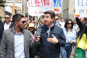 Marchas de la oposición en contra del gobierno 
Diego Molano