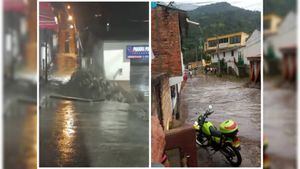 Nuevamente se desbordó la quebrada La Llorona, las autoridades verifican los daños.