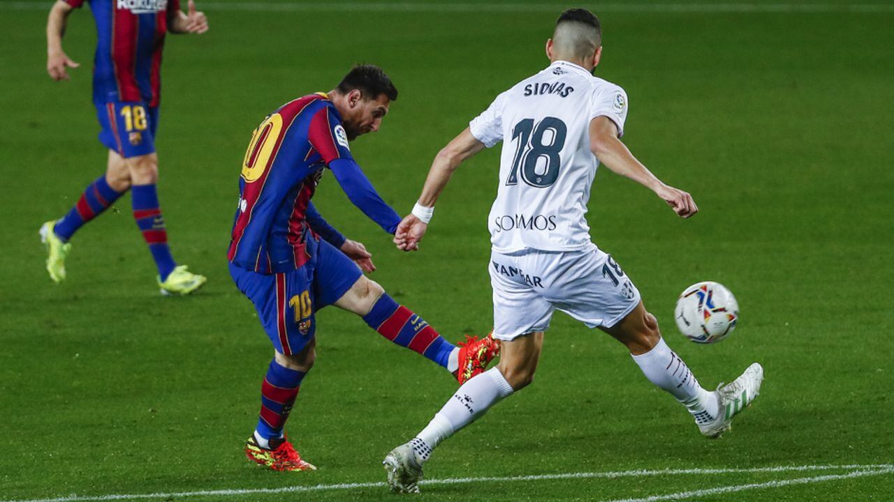 Lionel Messi tiene un nuevo récord en Barcelona. Foto: AP / Joan Monfort