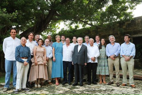 Reunión del presidente Gustavo Petro con los empresarios.