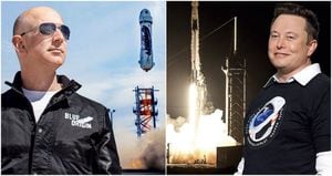 La carrera espacial entre Jeff Bezos y Elon Musk