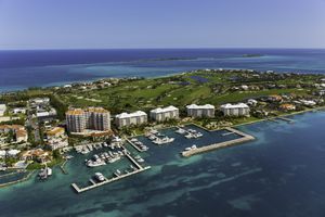 Ocean Club Golf Course and homes Paradise Island Nassau Bahamas