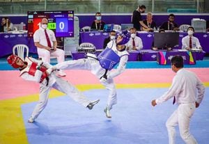 Jhon Deivi Garrido ganó oro en -58 kilogramos en taekwondo. El taekwondista y nuevo campeón continental, hace parte del programa de Mindeporte que busca el cambio generacional de nuestro deporte.