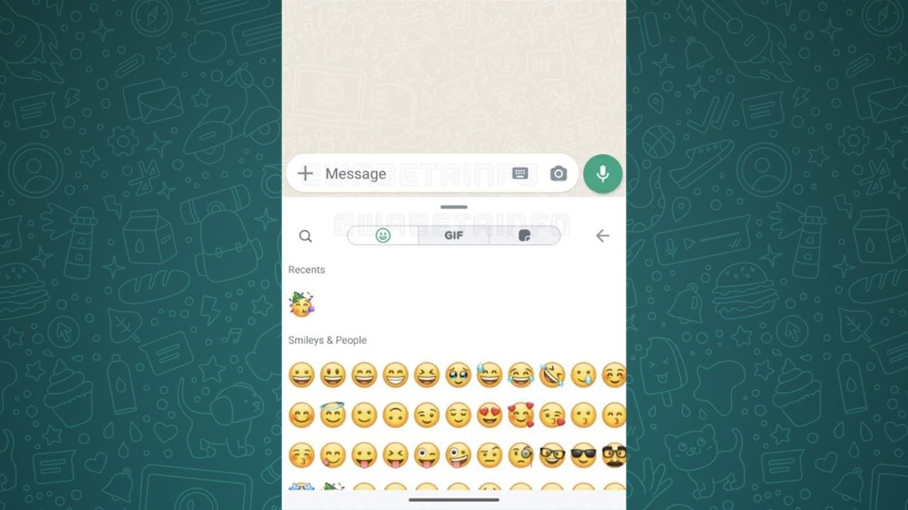 WhatsApp lanza un nuevo menú de emojis para los chats.