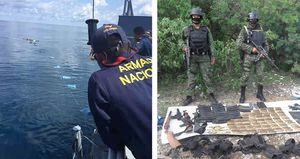 Estos son algunos de los 17 campamentos encontrados por las autoridades mexicanas en los cuales delincuentes colombianos sirven de ‘instructores’ para capacitar a los sicarios de los carteles mexicanos.
