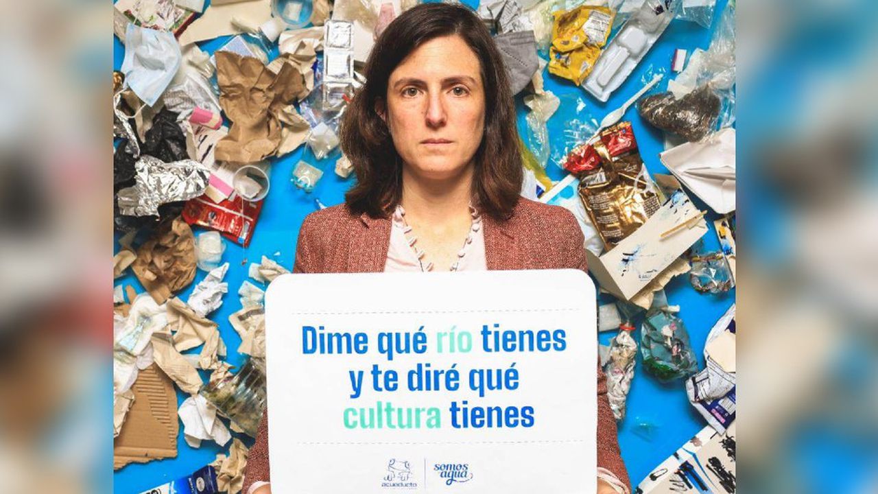 La gerente del Acueducto, Cristina Arango, se sumó a la campaña “Dime qué río tienes y te diré que cultura tienes”.