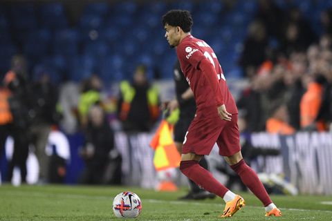 El colombiano regresó a las canchas con Liverpool después de seis meses.