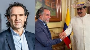 Así fue la reacción de Federico 'Fico' Gutiérrez a la foto de Benedetti y Maduro.