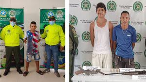 Tres hombres capturados señalados de pertenecer al Clan del Golfo en Sucre.