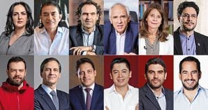 Le pones de pie de foto como: Muchas personalidades políticas se manifestaron sobre el escándalo de Nicolás Petro.