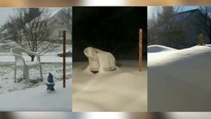 Video evidencia la magnitud de la nevada ocurrida el pasado fin de semana en el Estado de Nueva York.