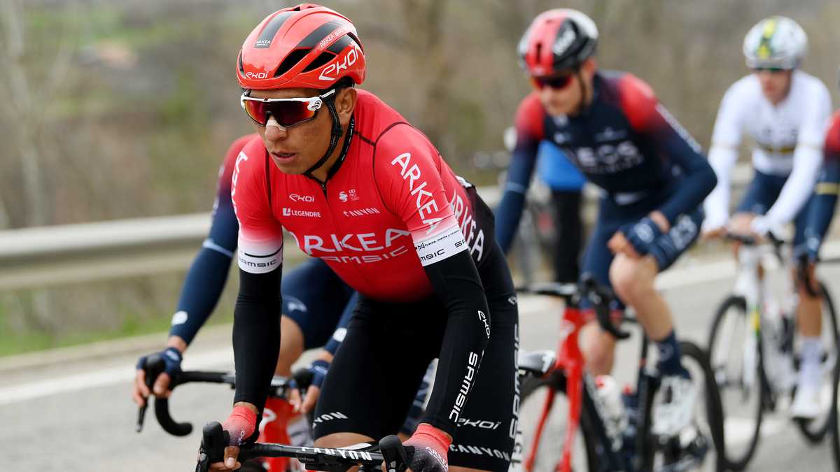 BOÍ TAÜLL, SPAIN - MARCH 24: Nairo Alexander Quintana Rojas of Colombia and Team Arkéa - Samsic competes during the 101st Volta Ciclista a Catalunya 2022 - Stage 4 a 166,5km stage from La Seu d'Urgell to Boí Taüll 2015m / #VoltaCatalunya101 / #WorldTour / on March 24, 2022 in Boí Taüll, Spain. (Photo by David Ramos/Getty Images)