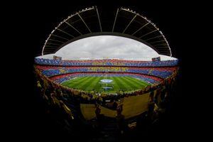 Barcelona y Real Madrid en el Camp Nou