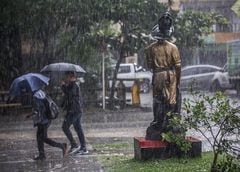 Lluvias en Medellín.