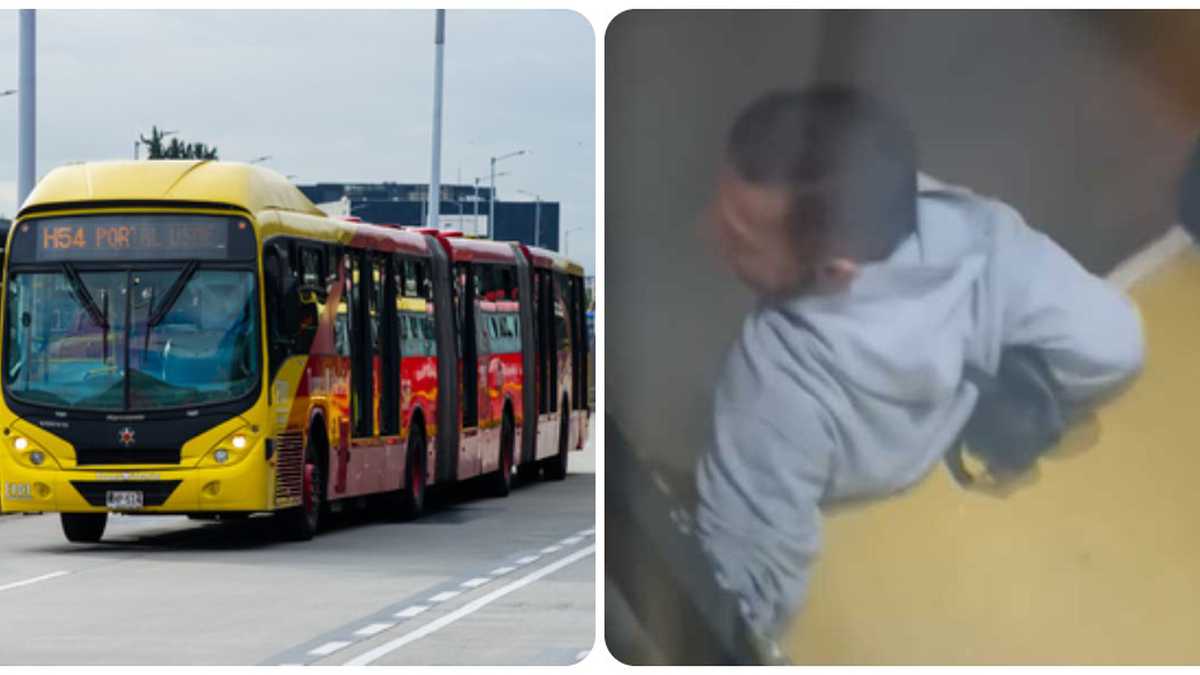 Hombre se lanzó de bus en movimiento por insólito motivo 