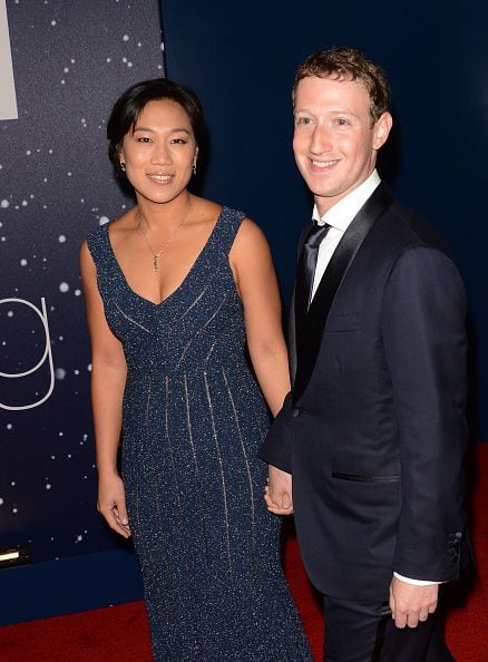 Mark Zuckerberg y su esposa Priscilla Chan