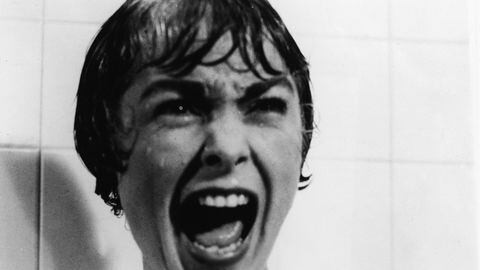 "Psicosis" o "Psycho" de Alfred Hitchcock fue estrenada en 1960.