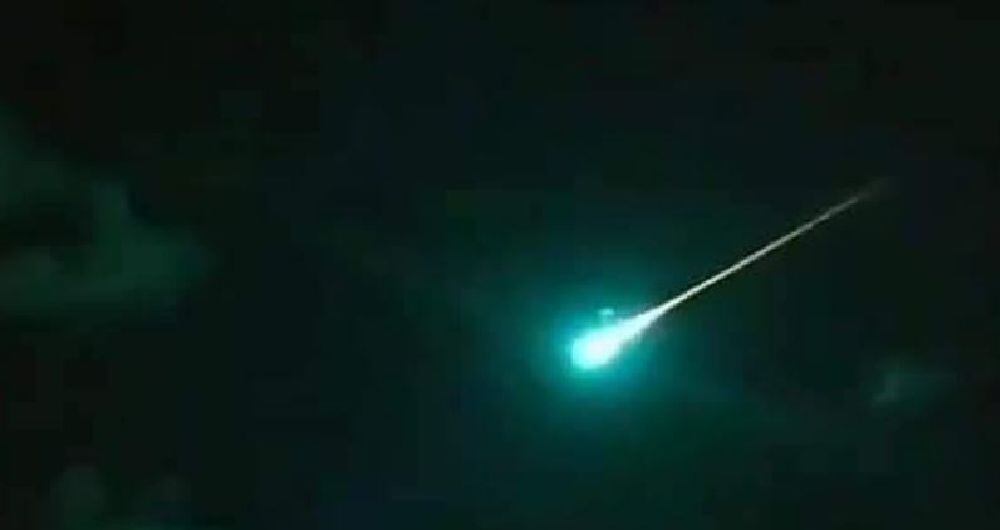Cae meteoro en México