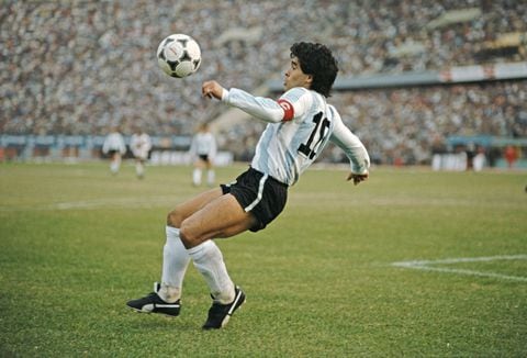 Diego Maradona, leyenda del fútbol argentino