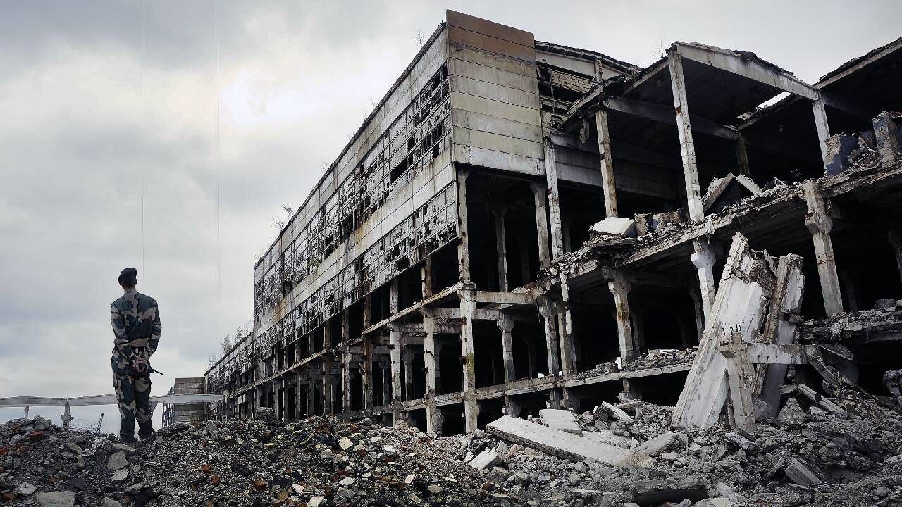 Imagen correspondiente a ruinas tras una guerra (referencia).