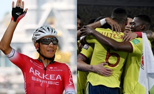 El deporte fue uno de los protagonistas en el video oficial del himno de Colombia.