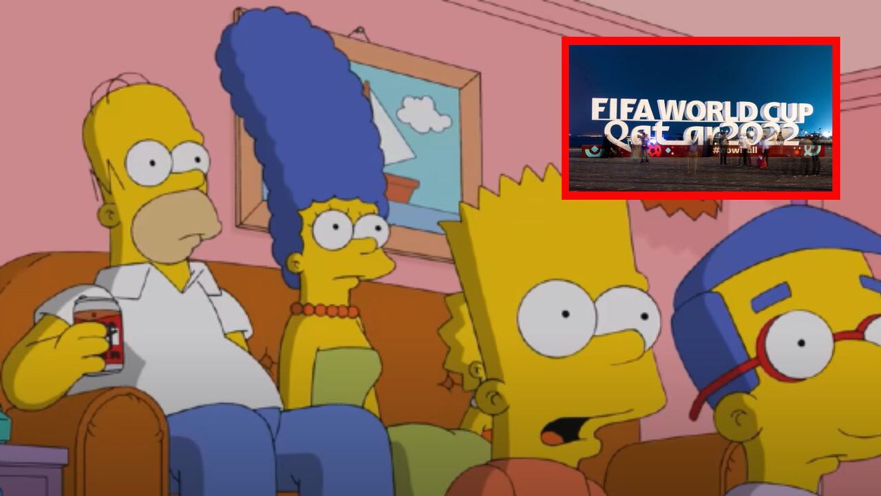 Predicciones de 'Los Simpson' sobre el Mundial Qatar 2022