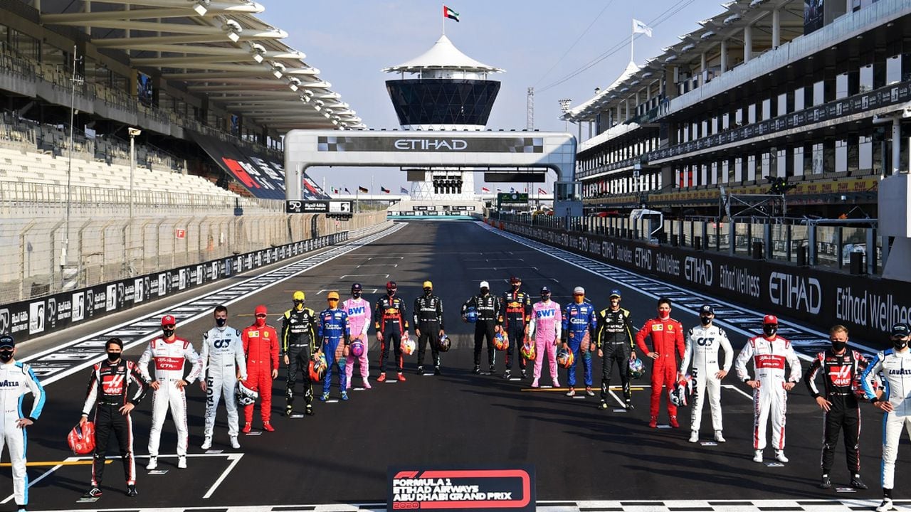 Los pilotos de la Fórmula Uno que cerraron la temporada 2020
