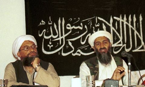 Al-Zawahri y Osama Bin Laden, los cerebros tras atentado de las torres gemelas en 2001