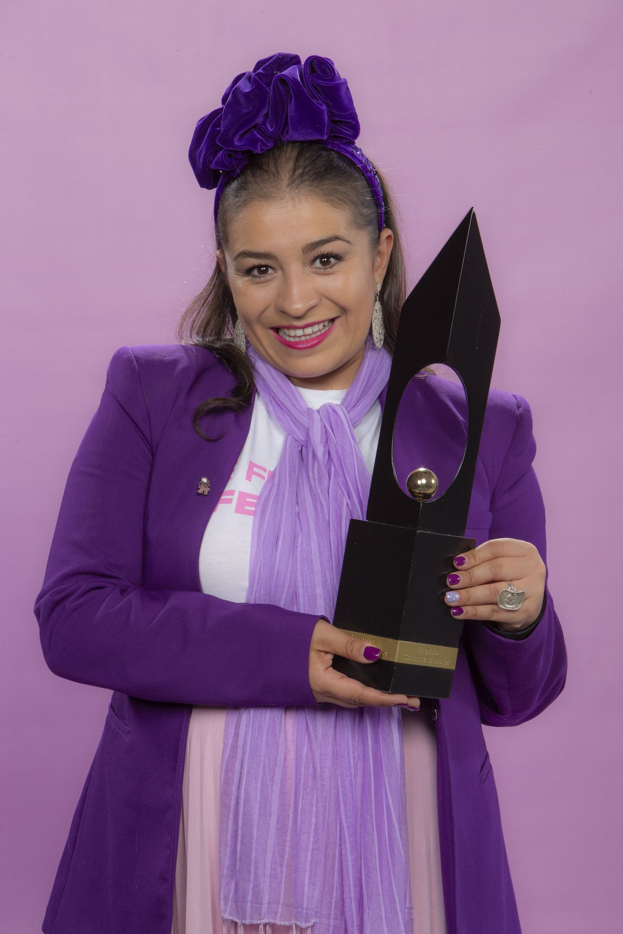 Nadia Sánchez Gómez, ganadora del Premio a la Mujer Cafam 2024