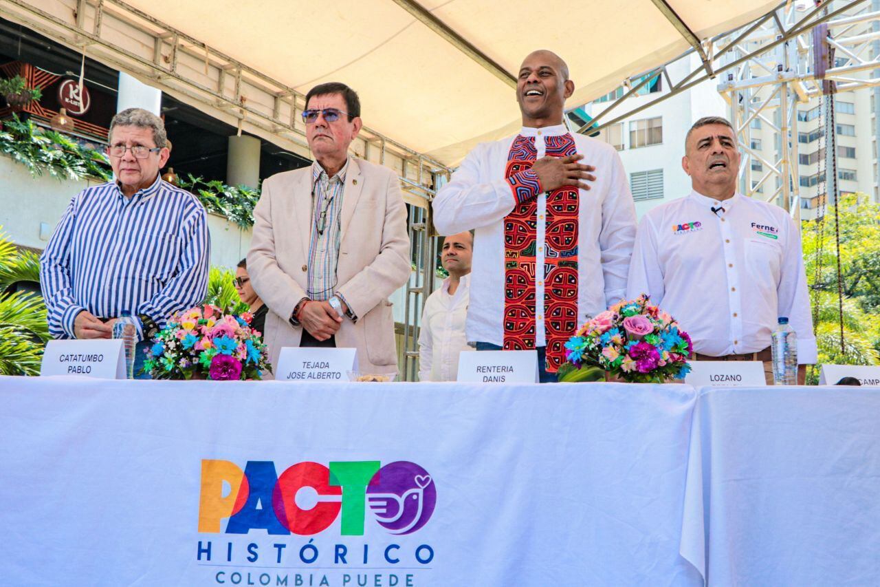 Danis Rentería, candidato del Pacto Histórico a la Alcaldía de Cali