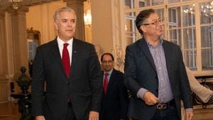 Iván Duque y Gustavo Petro