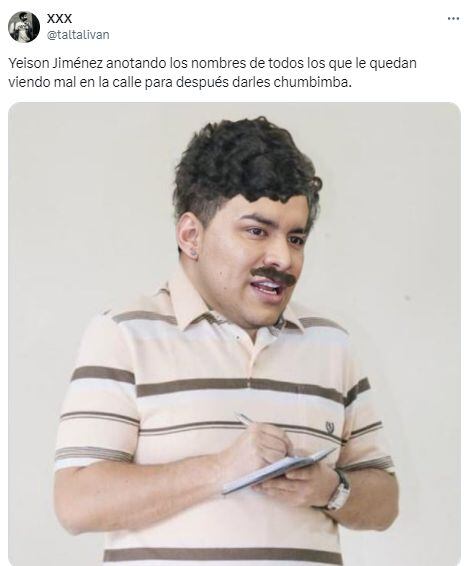 Memes Yeison Jiménez.