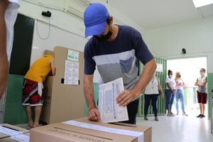Colegio Santander votaciones en Bucaramanga
