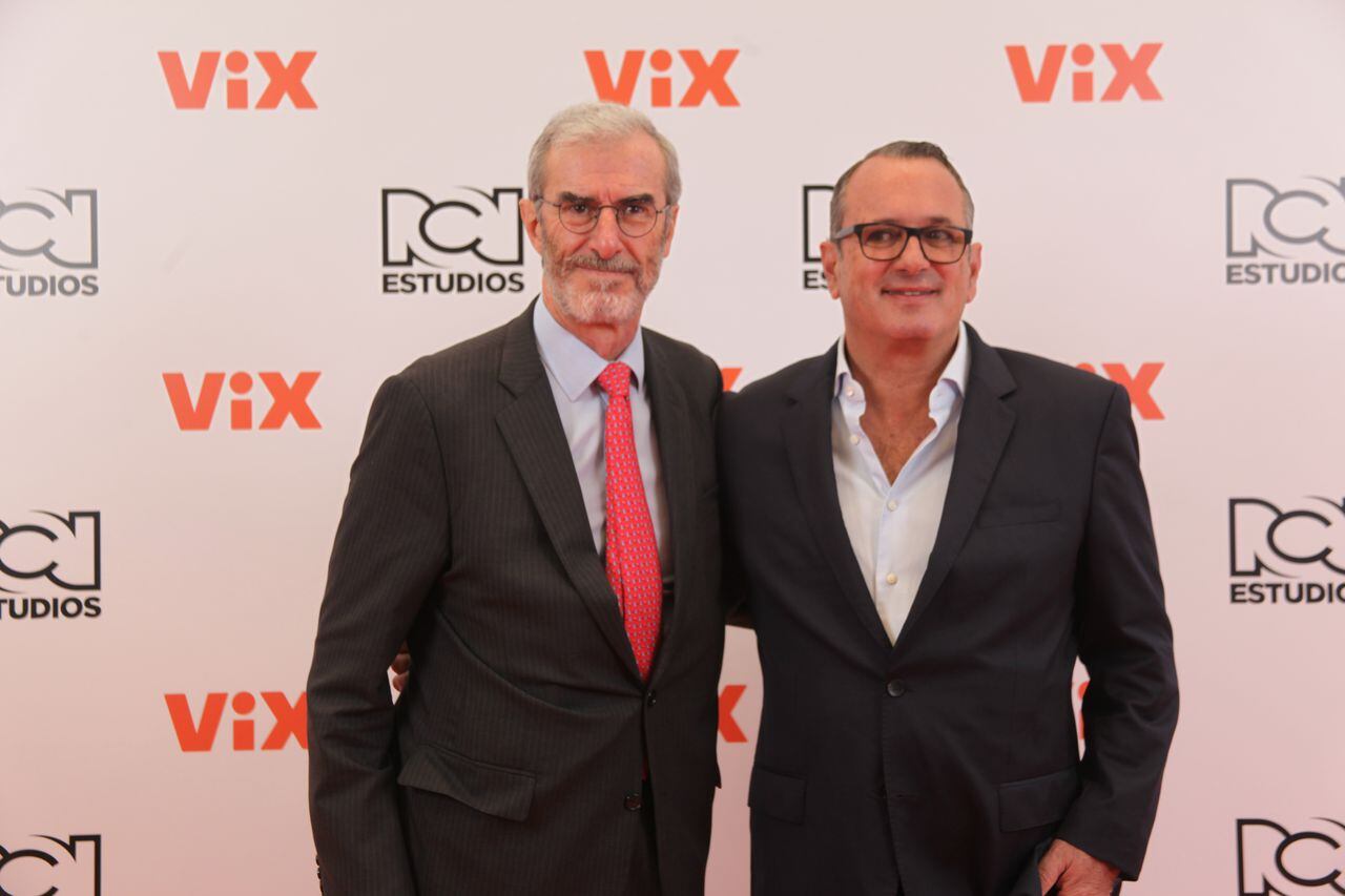 José Antonio De Brigard, presidente de RCN, y Pierluigi Gazzolo, CEO de ViX
