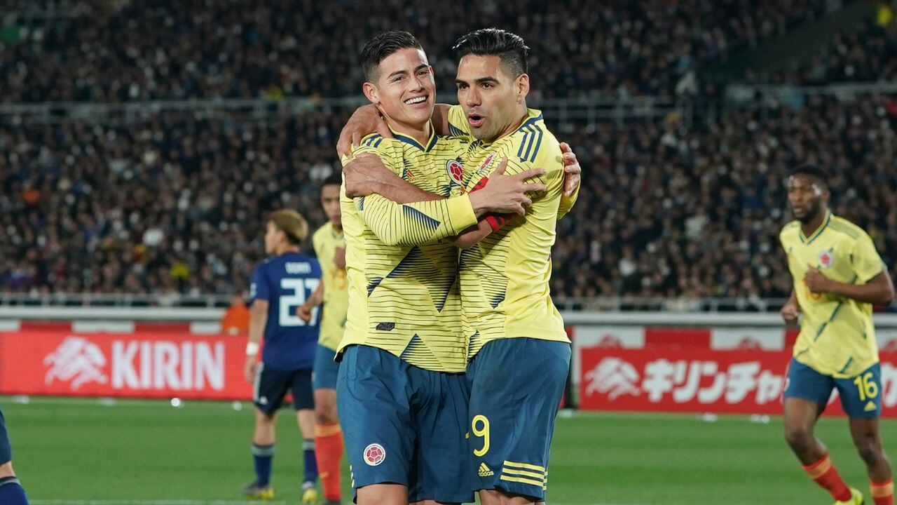 James y Falcao son dos referentes de la Selección Colombia