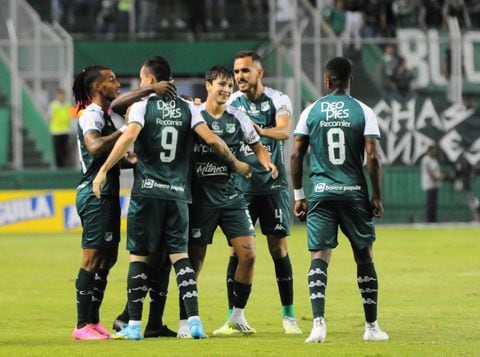 Deportivo Cali gana un gol a cero al alianza petrolera en el estadio de palmaseca