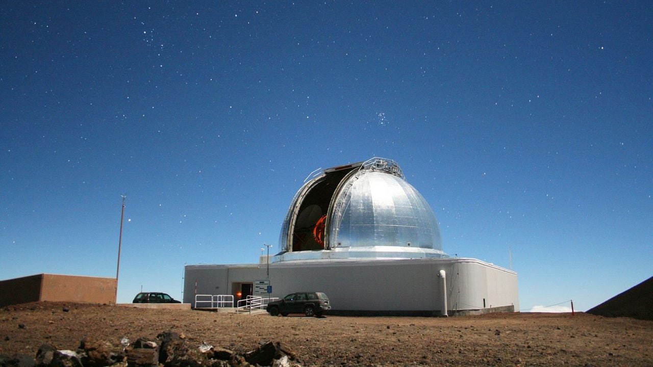 Uno de los telescopios que estudió el objeto 2020 SO