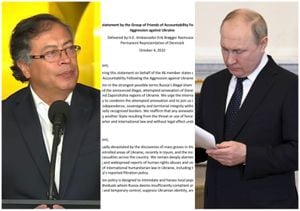 Gustavo Petro, documento ONU, Vladimir Putin