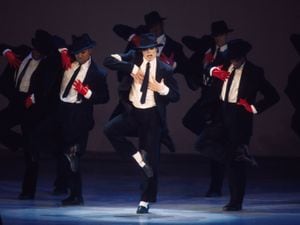 Michael Jackson performs onstage at the 1995 Video Music Awards in Los Angeles, CA on September 7, 1995. (Photo by Frank Micelotta/ImageDirect/Getty Images)