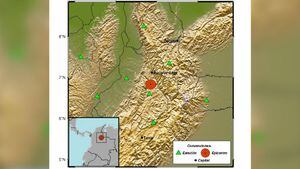 En las primeras horas de este 29 de agosto se han registrado 6 sismos en el municipio de Los Santos.